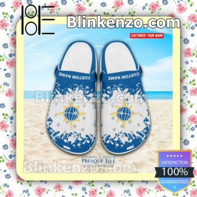 University of Maine at Presque Isle Custom Crocs Clog a