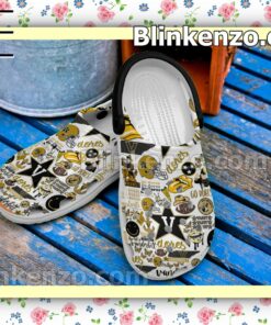 Luxury Vanderbilt Commodores Pattern Crocs Clogs