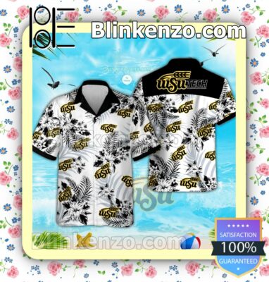 Wichita State University-Campus of Applied Sciences and Technology Logo Hawaiian Shirt