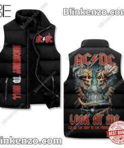 Ac Dc Look At Me Winter Puffer Vest