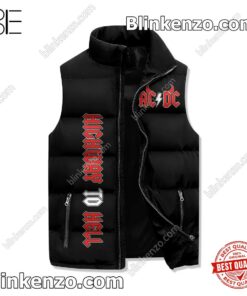 Amazing Ac Dc Look At Me Winter Puffer Vest