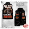 All Bite No Bark Cleveland Browns Mascot Quilted Vest