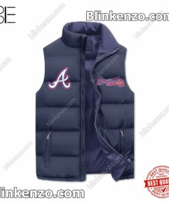 Hot Atlanta For The A Home Of The Braves  Quilted Vest