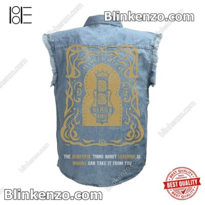 Top Rated B.b. King's Blues Club Men's Denim Vest