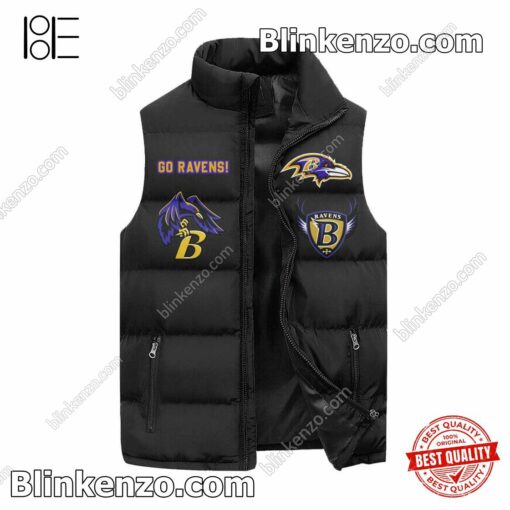 Top Baltimore Ravens Football Play Like A Raven Quilted Vest