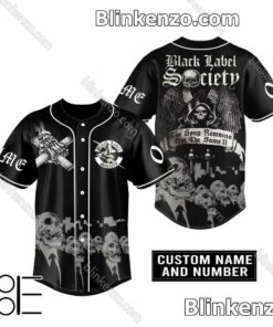 Black Label Society The Song Remains Not The Same Ii Personalized Baseball Jersey