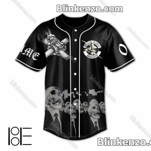 Drop Shipping Black Label Society The Song Remains Not The Same Ii Personalized Baseball Jersey