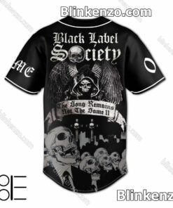 Discount Black Label Society The Song Remains Not The Same Ii Personalized Baseball Jersey