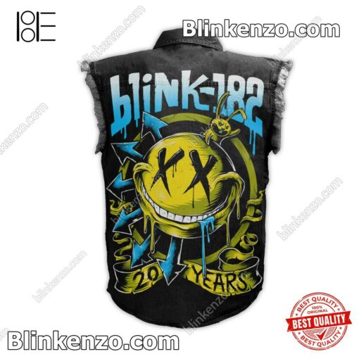 Review Blink-182 20 Years Men's Denim Vest