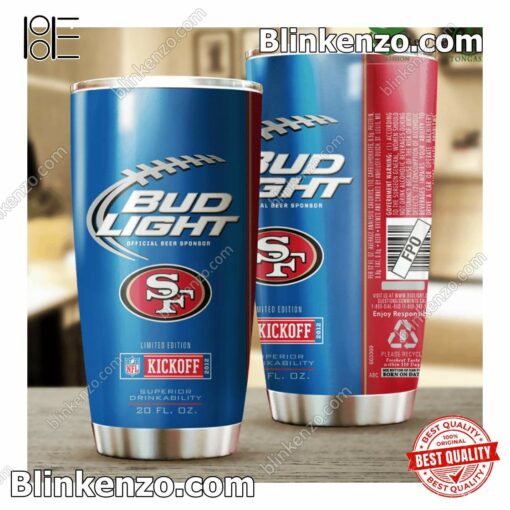 Bud Light San Francisco 49ers Nfl Kickoff Tumbler