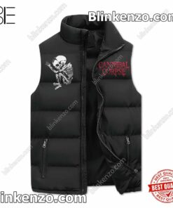 Best Shop Cannibal Corpse I Don't Want To Hurt You I Just Want To Kill You Puffer Sleeveless Jacket