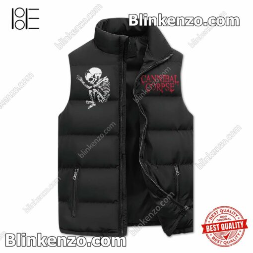Best Shop Cannibal Corpse I Don't Want To Hurt You I Just Want To Kill You Puffer Sleeveless Jacket