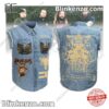 Cavalera I Don't Really See Or Need A Reunion Pattern Men's Denim Vest