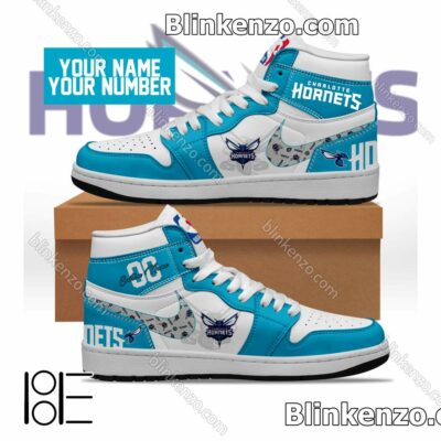 Charlotte Hornets NBA Air Jordan 1 High Shoes