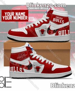 Chicago Bulls NBA Air Jordan 1 High Shoes