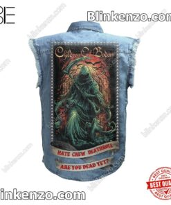 Review Children Of Bodom Hate Crew Deathroll Are You Dead Yet Sleeveless Jean Jacket