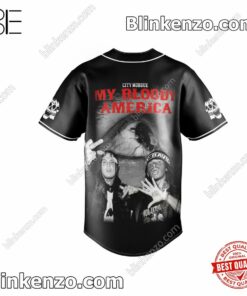 Review City Morgue My Bloody America Baseball Jersey