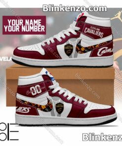 Cleveland Cavaliers NBA Air Jordan 1 High Shoes
