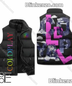 Coldplay Music Of The Spheres Winter Puffer Vest