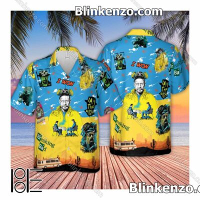 Hot Cooking Meth Breaking Bad Aloha Men's Shirt