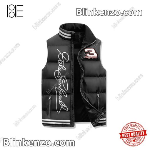 Vibrant Dale Earnhardt Raise Hell Raise Dale Sleeveless Puffer Vest Jacket