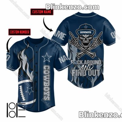 Dallas Cowboys Fuck Around And Find Out Custom Jerseys
