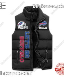 Esty Damn Right I Am A Buffalo Bills Fan Win Or Lose Padded Puffer Vest