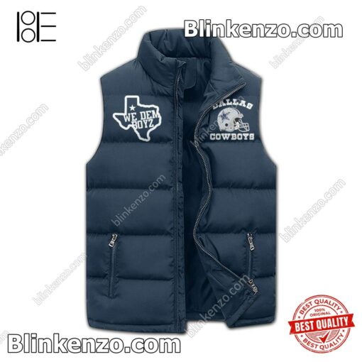Esty Damn Right I Am A Dallas Cowboys Fan Win Or Lose Winter Puffer Vest