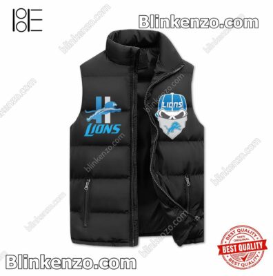 Handmade Damn Right I Am A Detroit Lions Fan Win Or Lose Quilted Vest