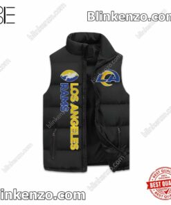 Unisex Damn Right I Am A Los Angeles Rams Fan Win Or Lose Quilted Vest