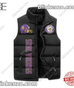 Funny Tee Damn Right I Am A Minnesota Vikings Fan Win Or Lose Padded Puffer Vest