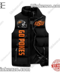 US Shop Damn Right I Am A Oklahoma State Cowboys Fan Win Or Lose Winter Puffer Vest
