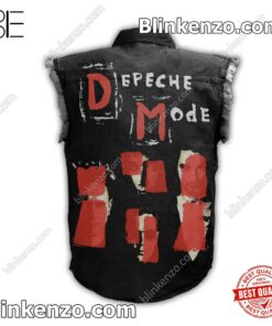 Best Depeche Mode Band Men's Denim Vest