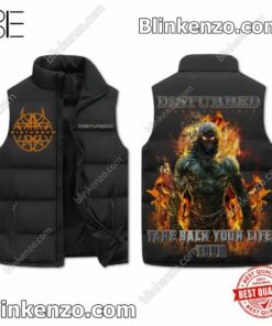 Disturbed Take Back Your Life Tour Quilted Vest