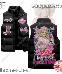 Dolly I Beg Your Parton Quilted Vest