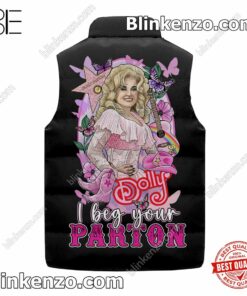 Popular Dolly I Beg Your Parton Quilted Vest