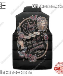 Dolly Parton Find Out Who You Are Men's Puffer Vest b