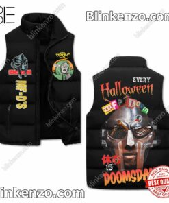 Every Halloween Is Doomsday Mf Doom Quilted Vest