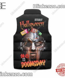 Drop Shipping Every Halloween Is Doomsday Mf Doom Quilted Vest