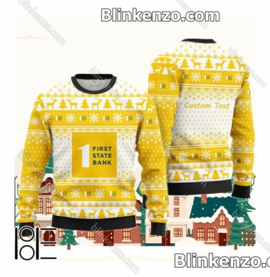 First State Bank Ugly Christmas Sweater