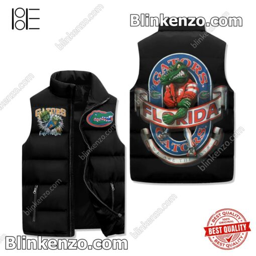 Florida Gators We Are The Boys Sleeveless Puffer Vest Jacket