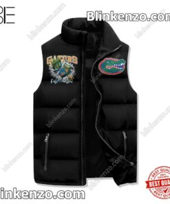 Vibrant Florida Gators We Are The Boys Sleeveless Puffer Vest Jacket