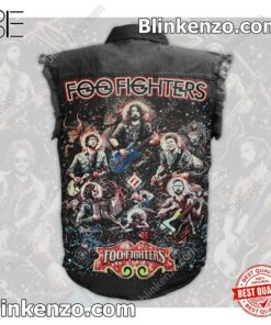 Buy In US Foo Fighters Rock Band Men's Denim Vest