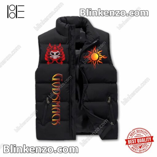 Godsmack Nơ That You Want It Now That You Need It Puffer Sleeveless Jacket