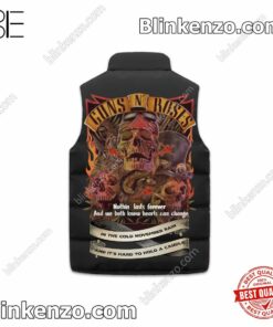 Very Good Quality Guns N' Roses In The Cold November Rain Quilted Vest