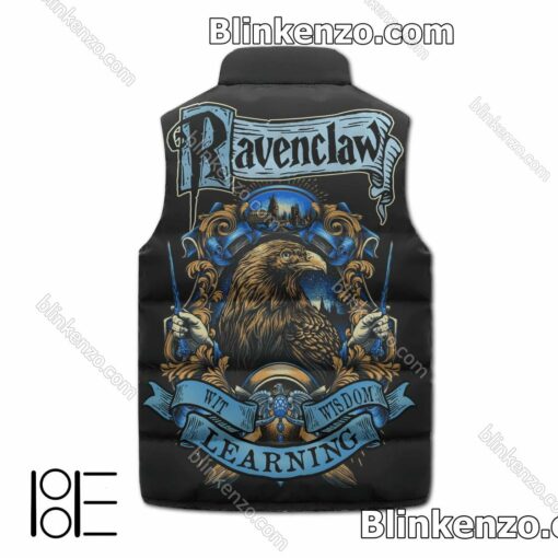 Clothing Harry Potter Ravenclaw Wit Learning Wisdom Winter Puffer Vest