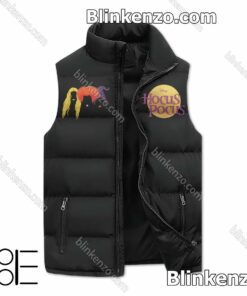 Absolutely Love Hocus Pocus Assuming We're Just Old Ladies Was Your First Mistake Winter Puffer Vest