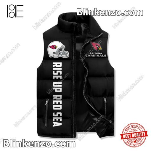 Luxury I Am A Arizona Cardinals Fan Win Or Lose Padded Puffer Vest