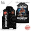 I Am A Cleveland Browns Fan Win Or Lose Padded Puffer Vest