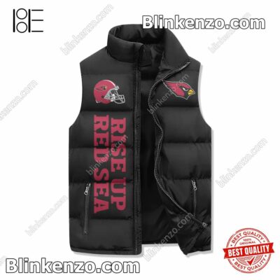Father's Day Gift I Am A Die Hard Arizona Cardinals Fan Your Approval Is Not Required Cropped Puffer Jacket